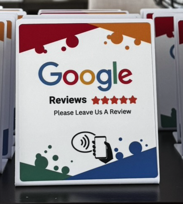 Google Review Stand